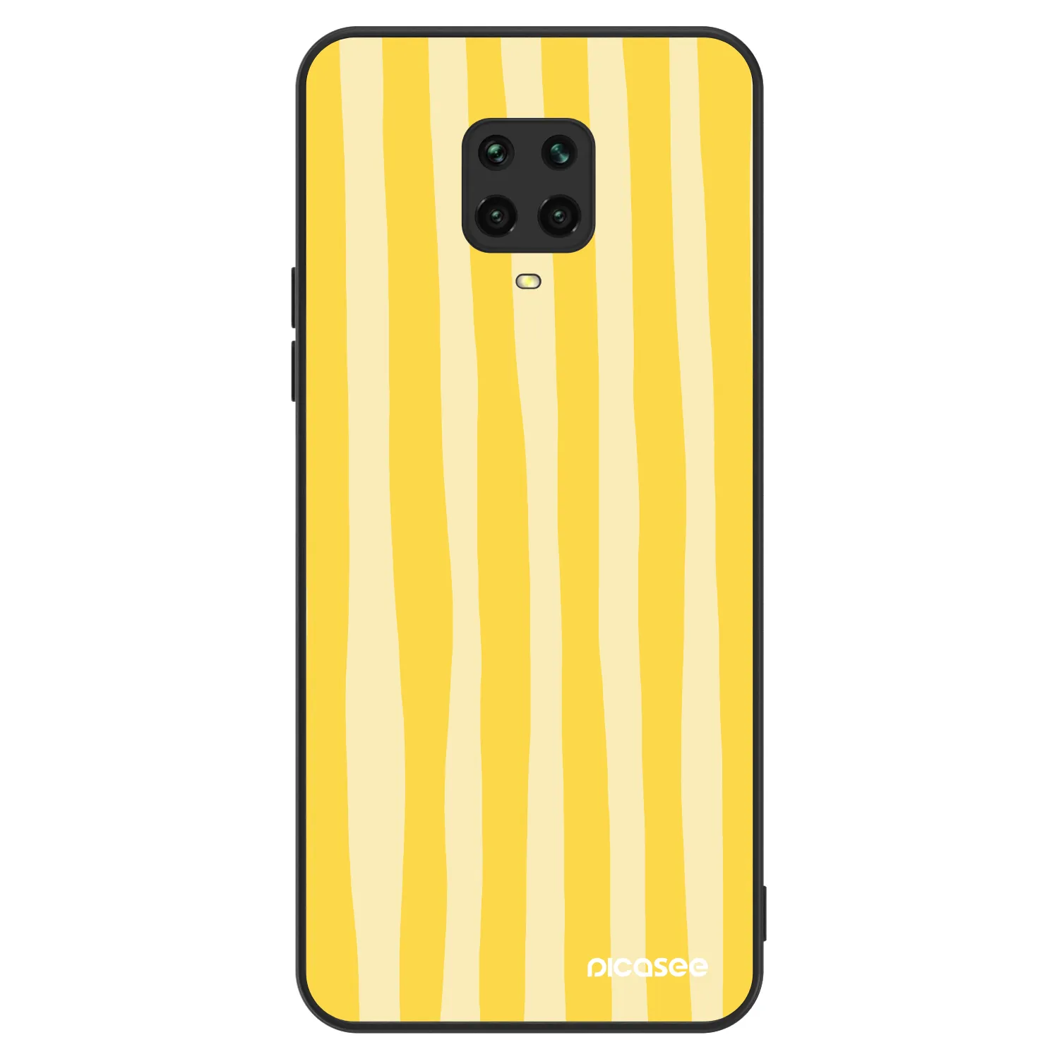 Picasee ULTIMATE CASE pro Xiaomi Redmi Note 9 Pro - Lines lemon
