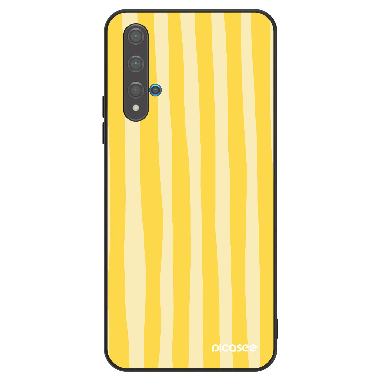 Picasee ULTIMATE CASE pro Huawei Nova 5T - Lines lemon