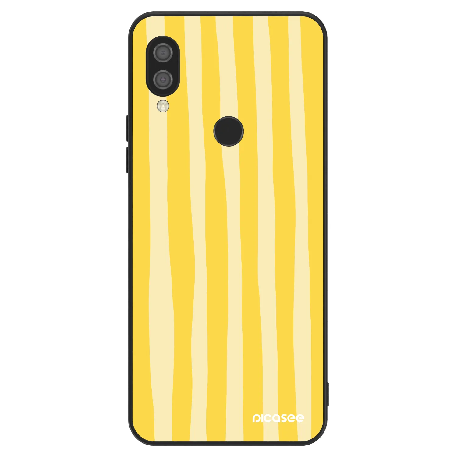 Picasee ULTIMATE CASE pro Xiaomi Redmi 7 - Lines lemon