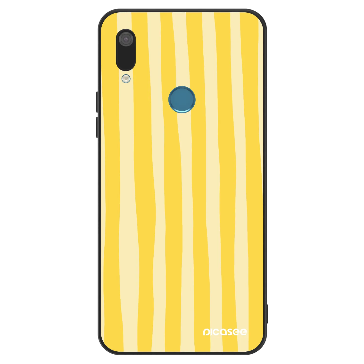Picasee ULTIMATE CASE pro Huawei Y7 2019 - Lines lemon