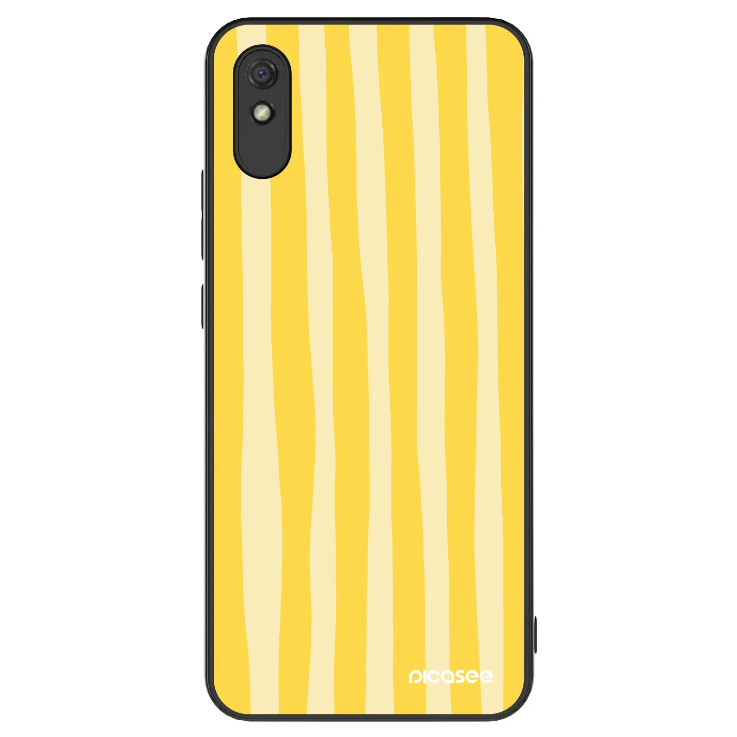 Picasee ULTIMATE CASE pro Xiaomi Redmi 9A - Lines lemon