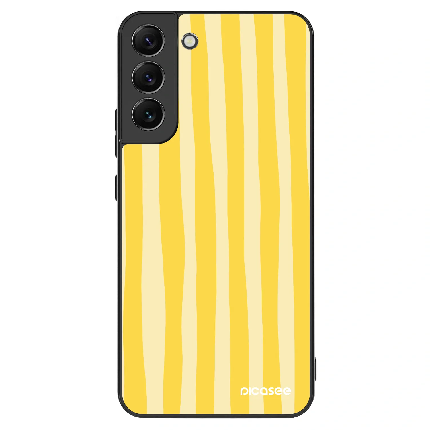 Picasee ULTIMATE CASE pro Samsung Galaxy S22+ 5G - Lines lemon