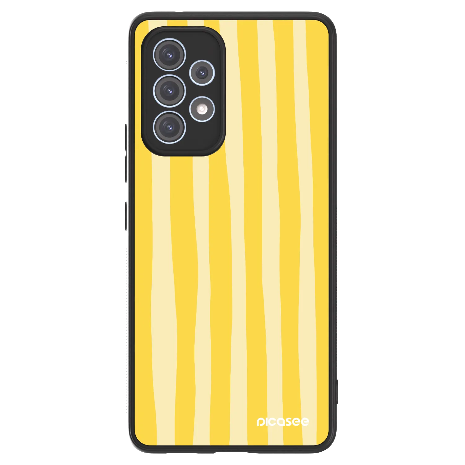 Picasee ULTIMATE CASE pro Samsung Galaxy A53 5G A536 - Lines lemon