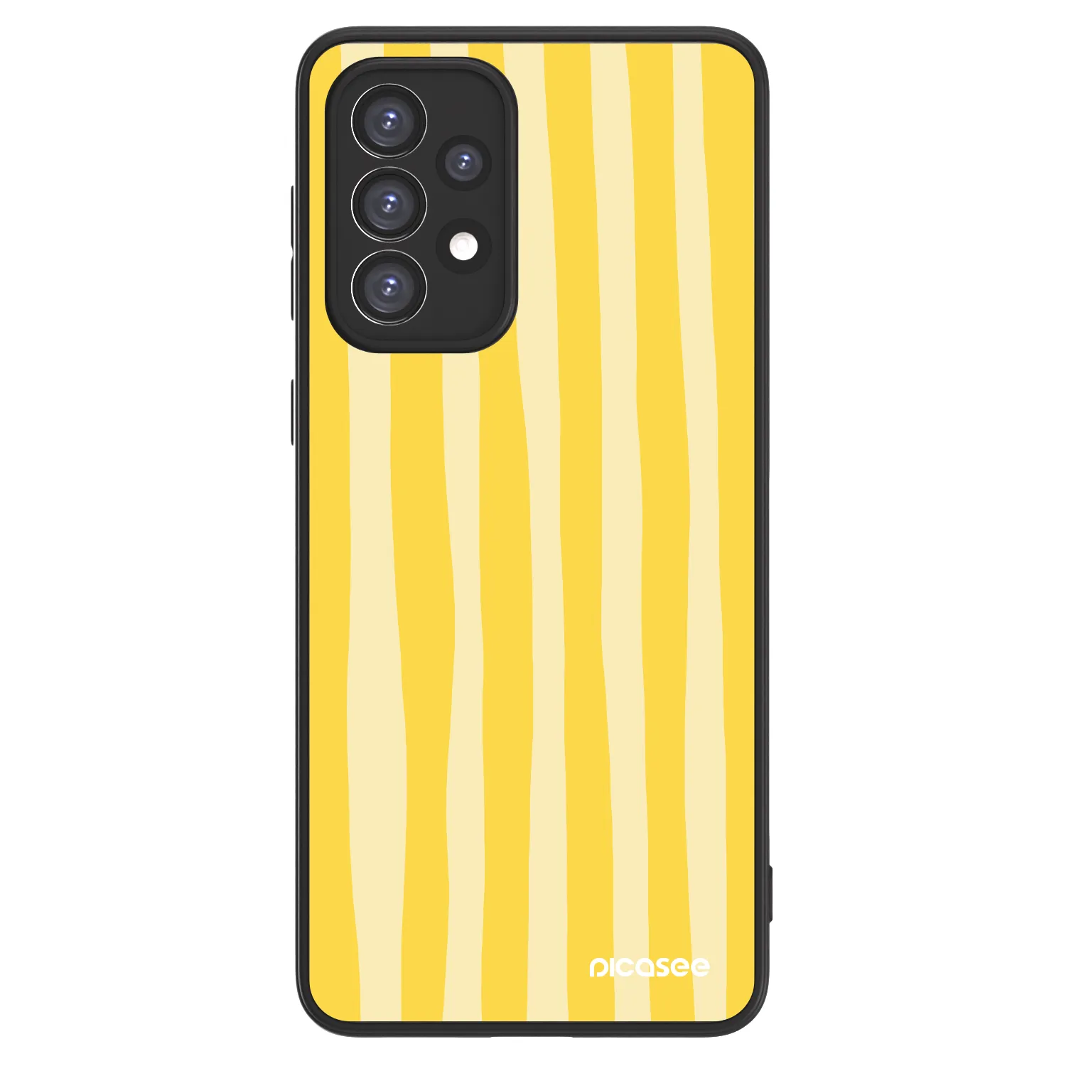 Picasee ULTIMATE CASE pro Samsung Galaxy A33 5G A336 - Lines lemon