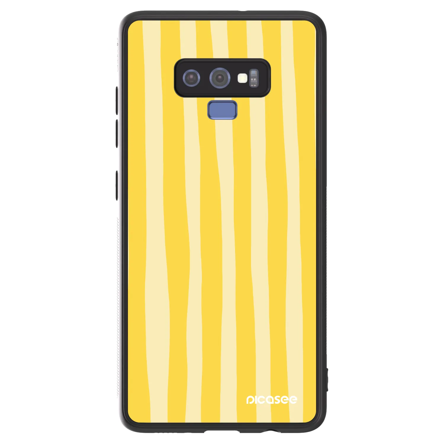 Picasee ULTIMATE CASE pro Samsung Galaxy Note 9 N960F - Lines lemon