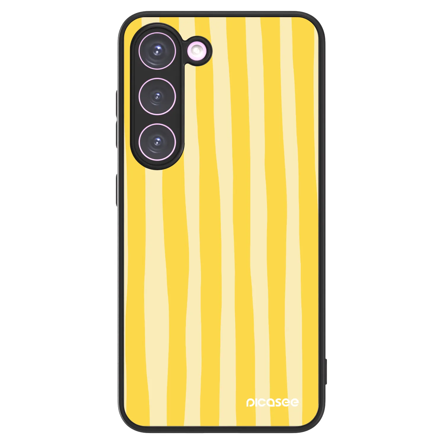 Picasee ULTIMATE CASE pro Samsung Galaxy S23 5G - Lines lemon