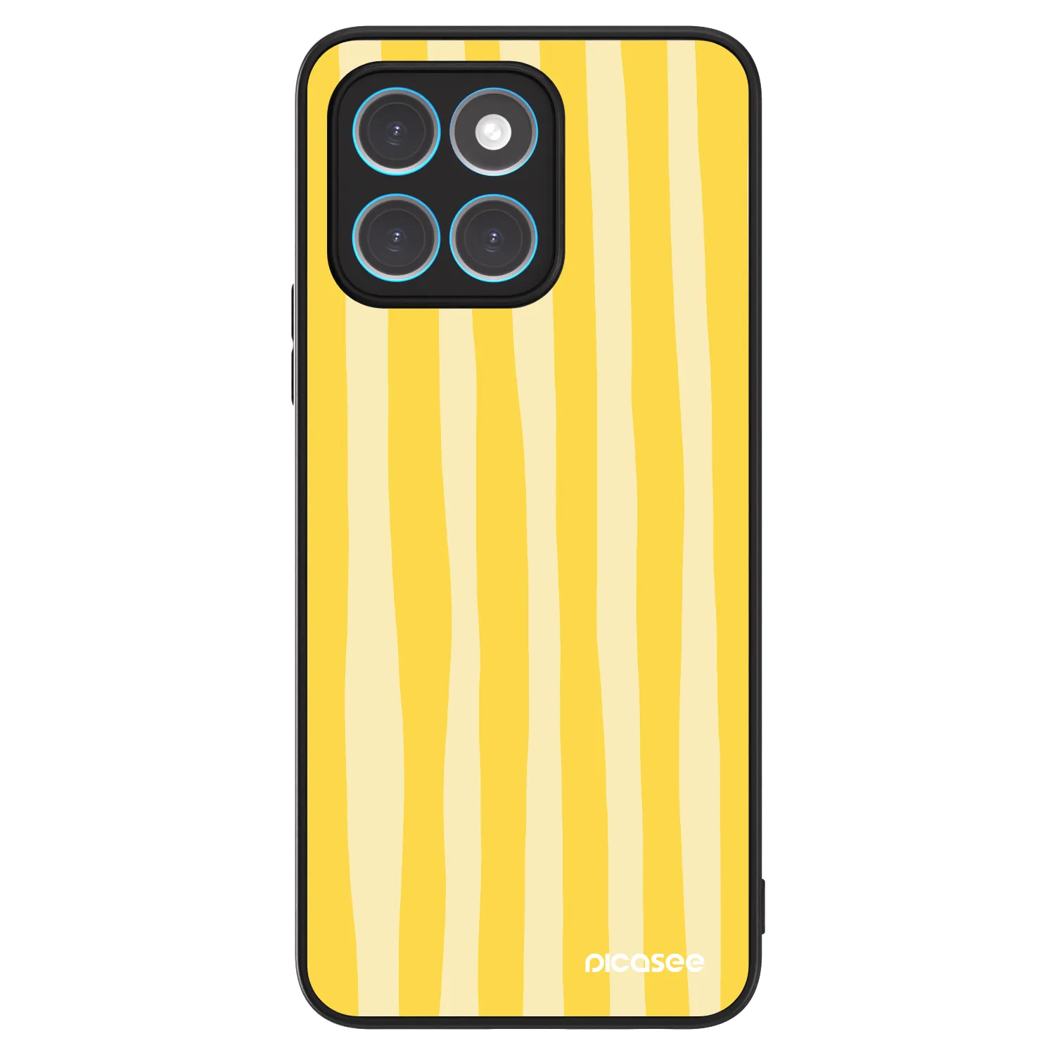 Picasee ULTIMATE CASE pro Honor X6 - Lines lemon