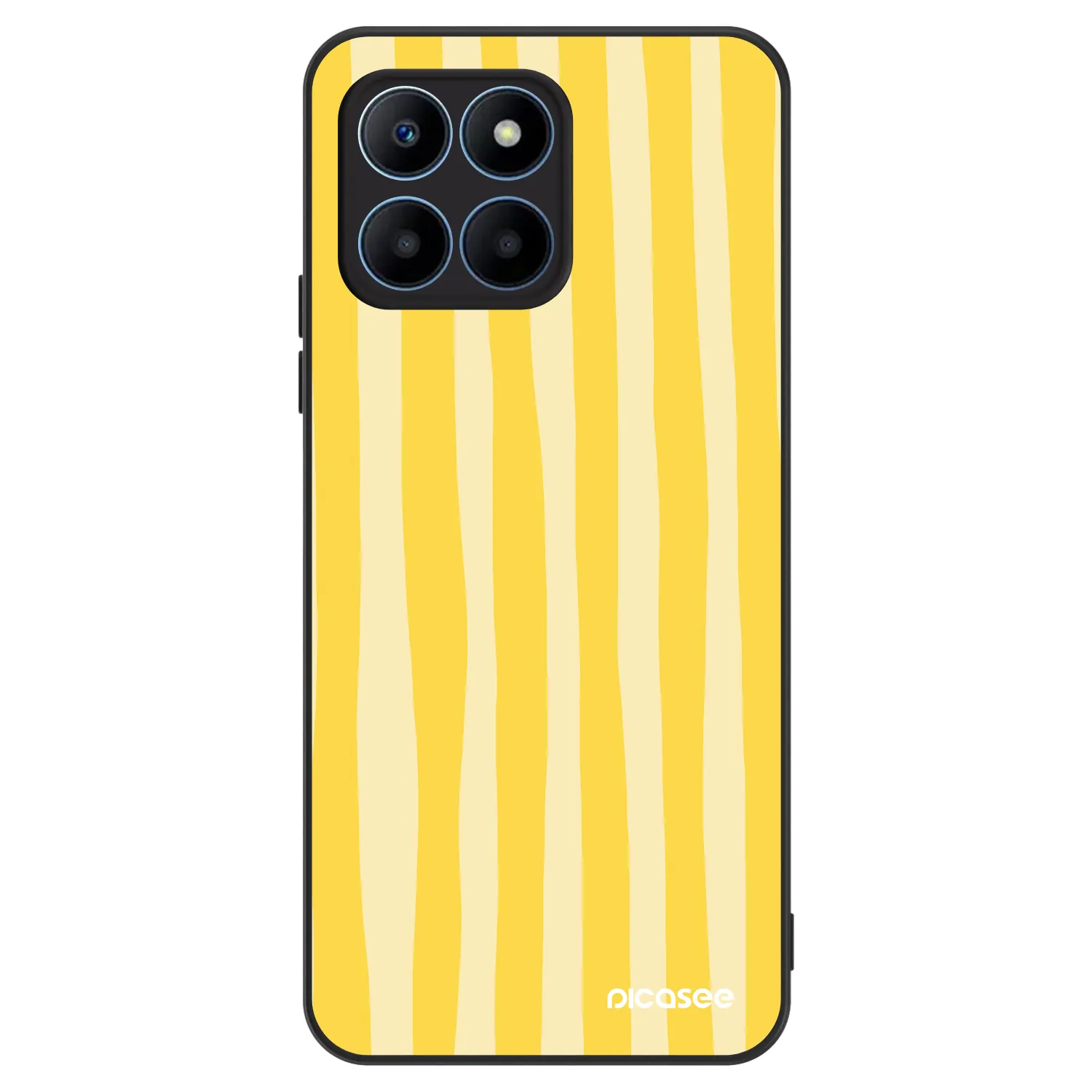 Picasee ULTIMATE CASE pro Honor 70 Lite - Lines lemon