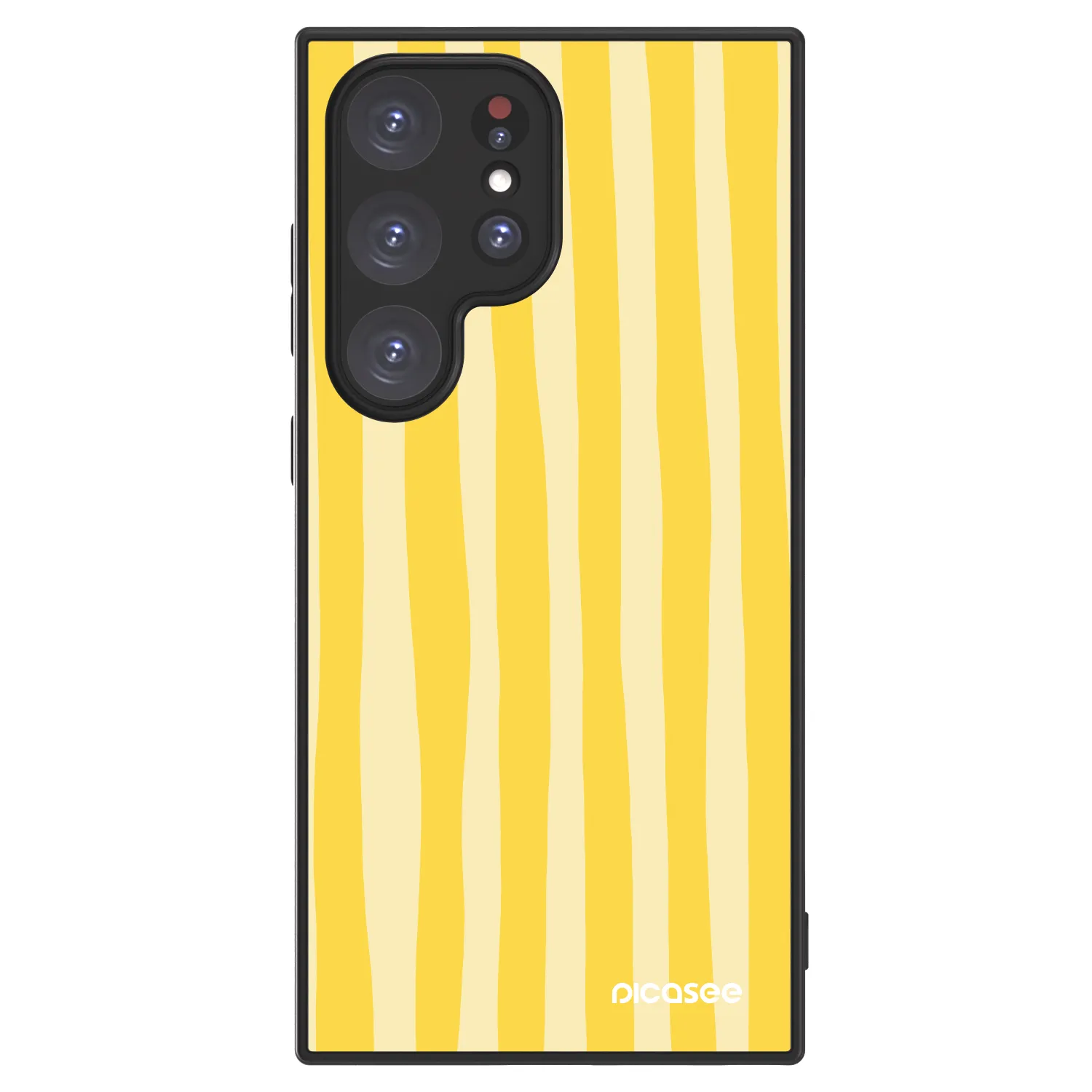 Picasee ULTIMATE CASE PowerShare pro Samsung Galaxy S24 Ultra S928B 5G - Lines lemon