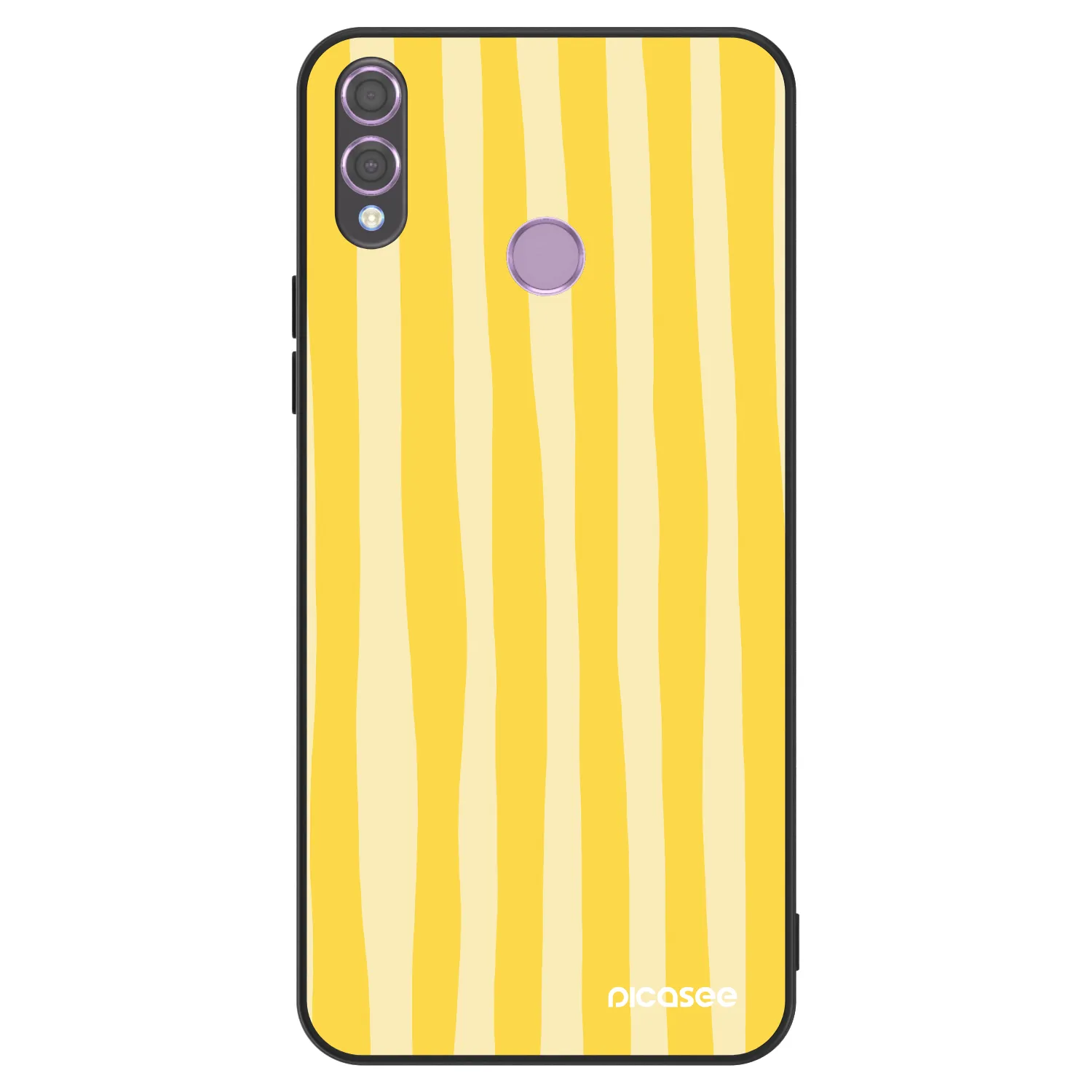 Picasee ULTIMATE CASE pro Honor 8X - Lines lemon