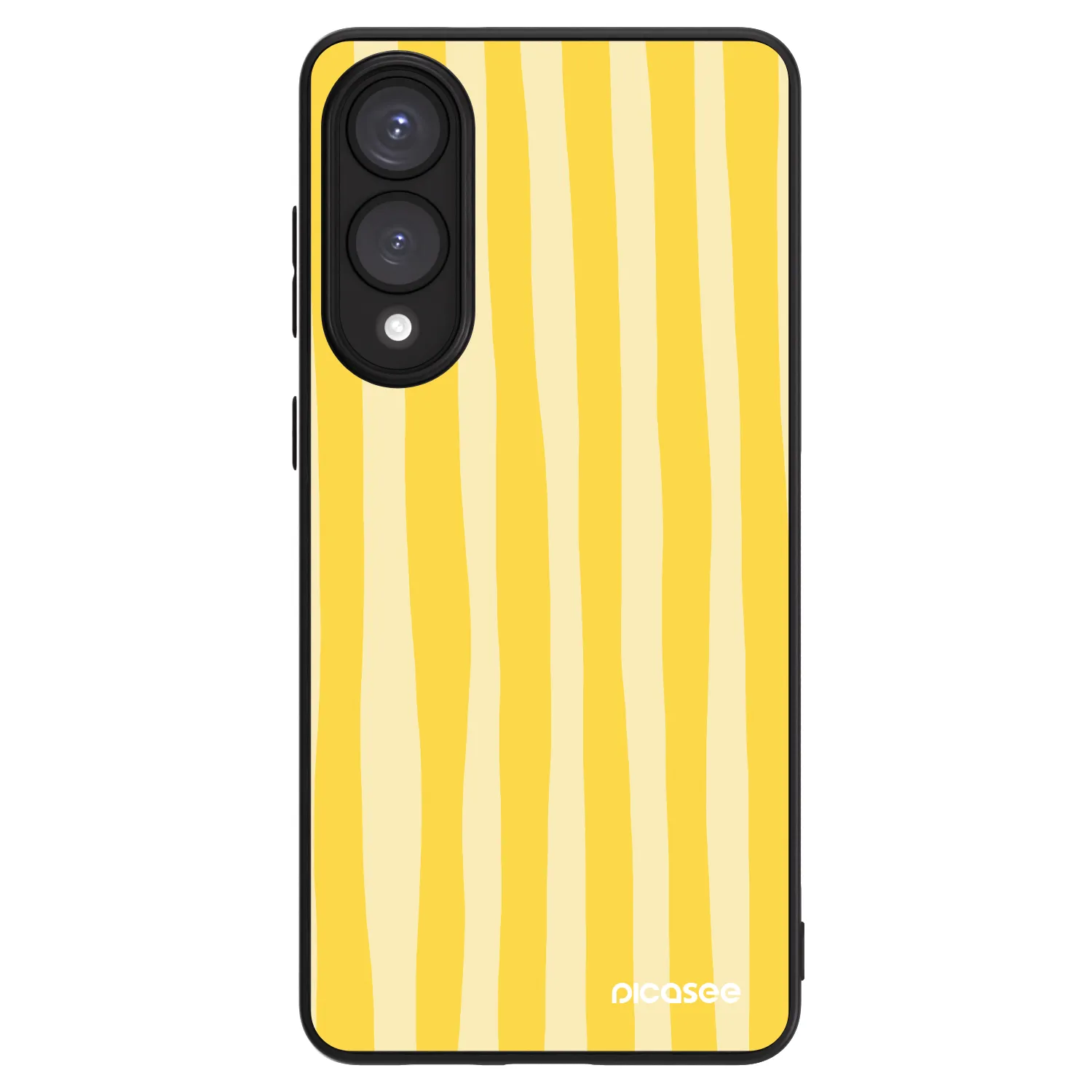 Picasee ULTIMATE CASE pro Samsung Galaxy S25 Edge 5G - Lines lemon