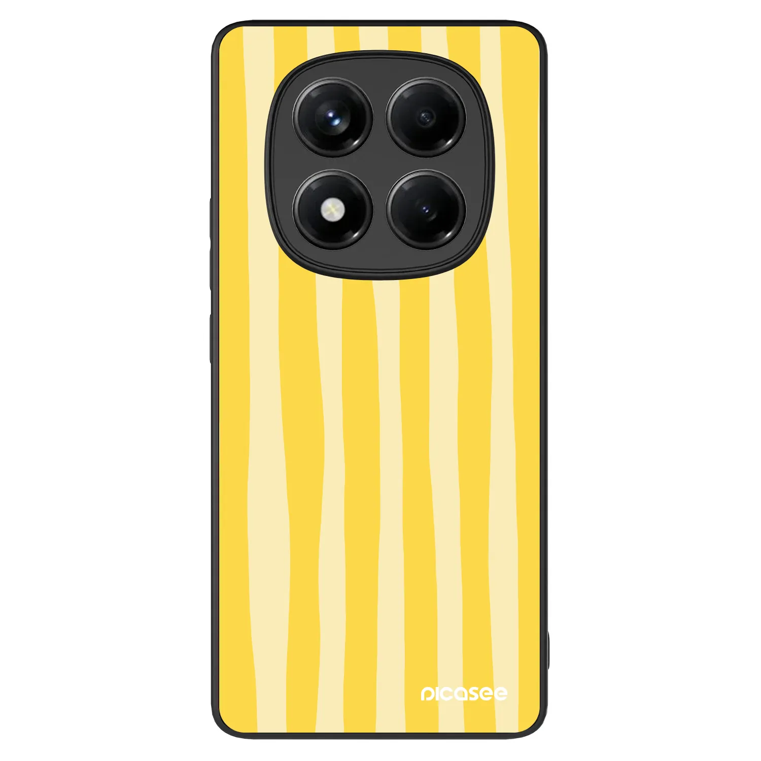 Picasee ULTIMATE CASE pro Xiaomi Redmi Note 14 Pro 4G - Lines lemon