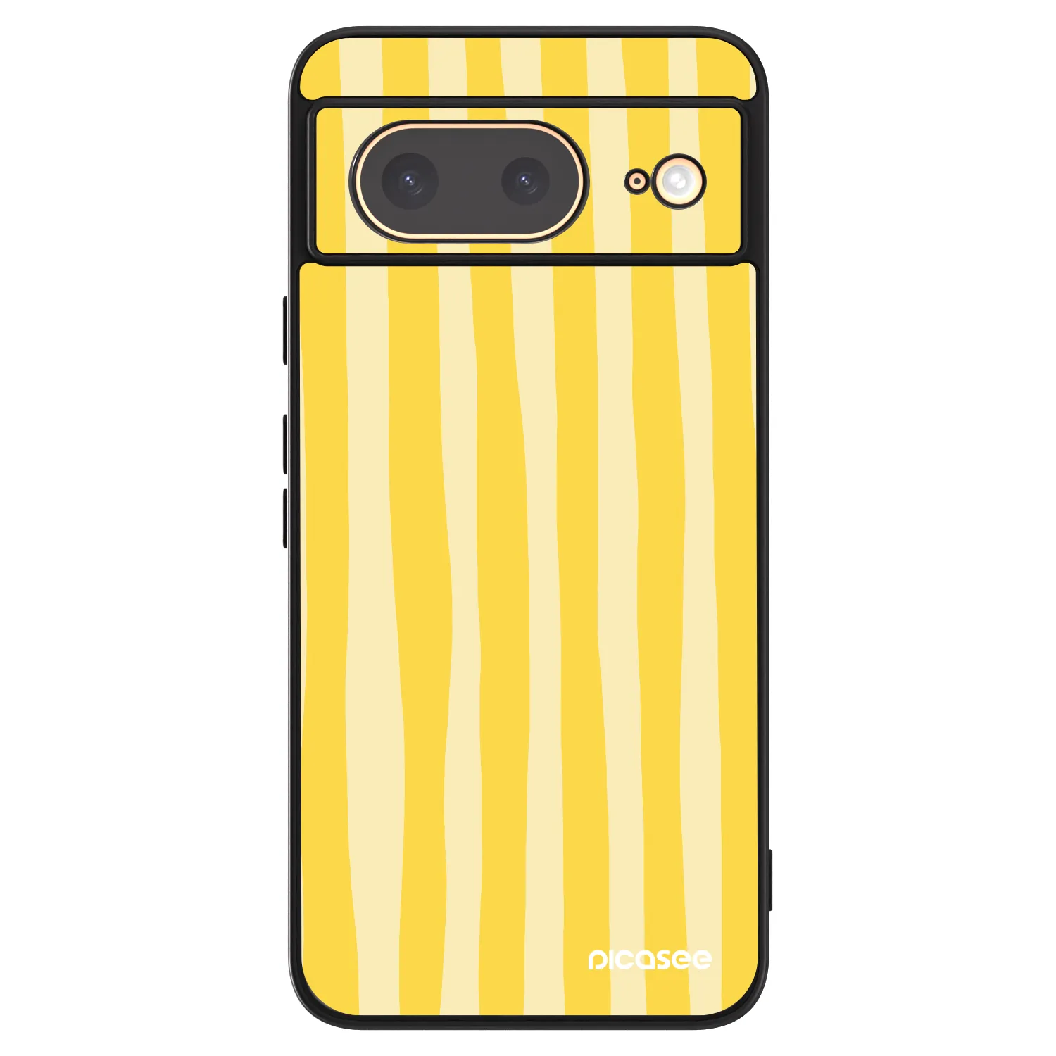 Picasee ULTIMATE CASE pro Google Pixel 8 - Lines lemon