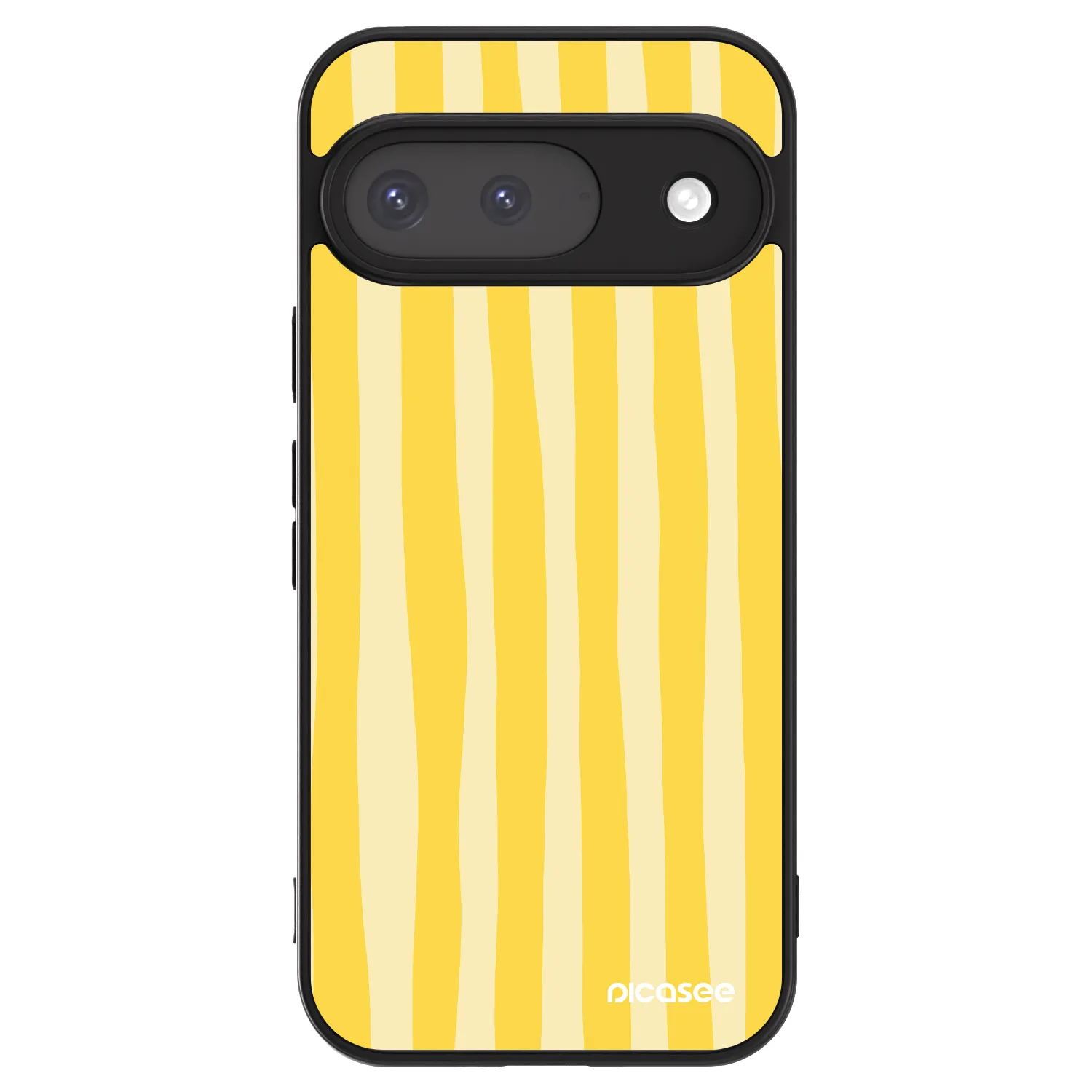 Picasee ULTIMATE CASE pro Google Pixel 9 - Lines lemon