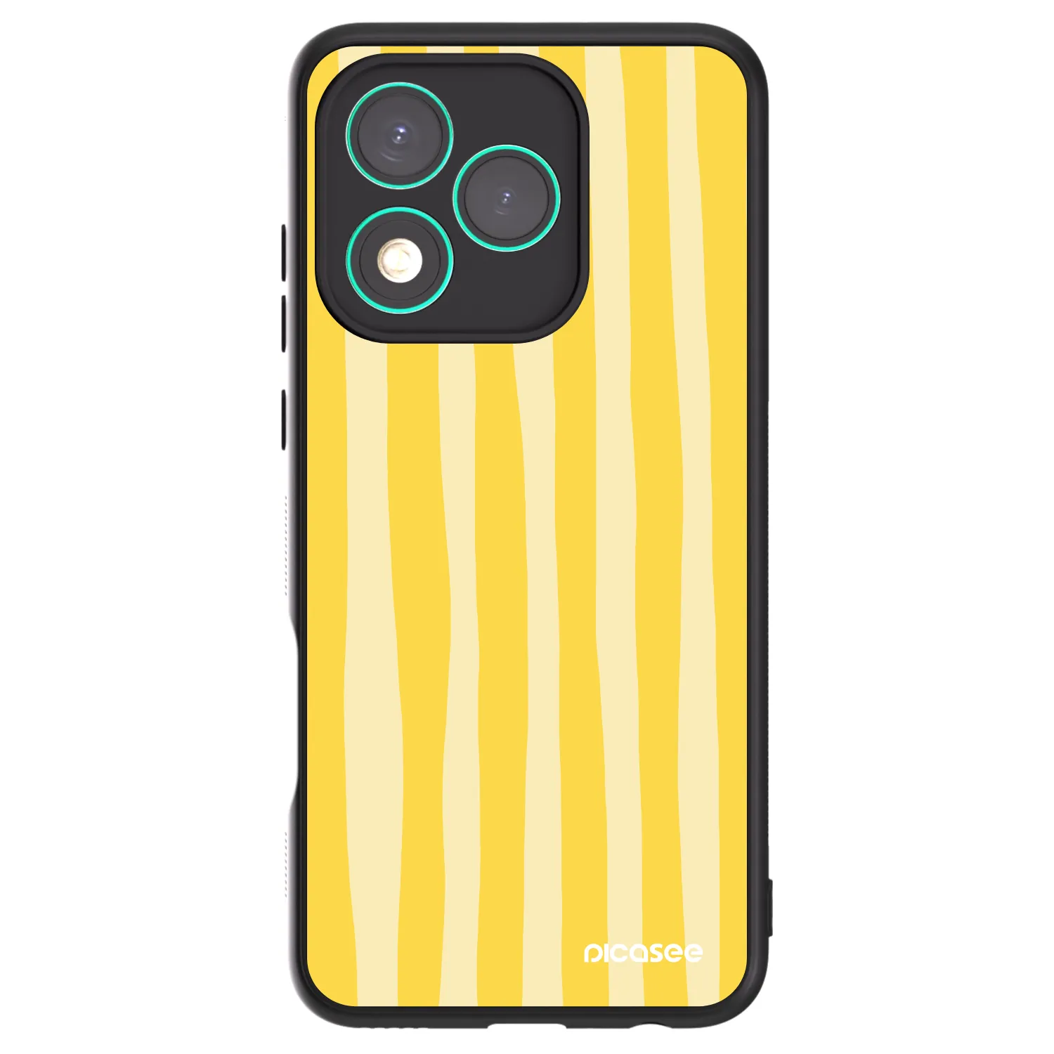 Picasee ULTIMATE CASE pro Honor 400 Lite 5G - Lines lemon