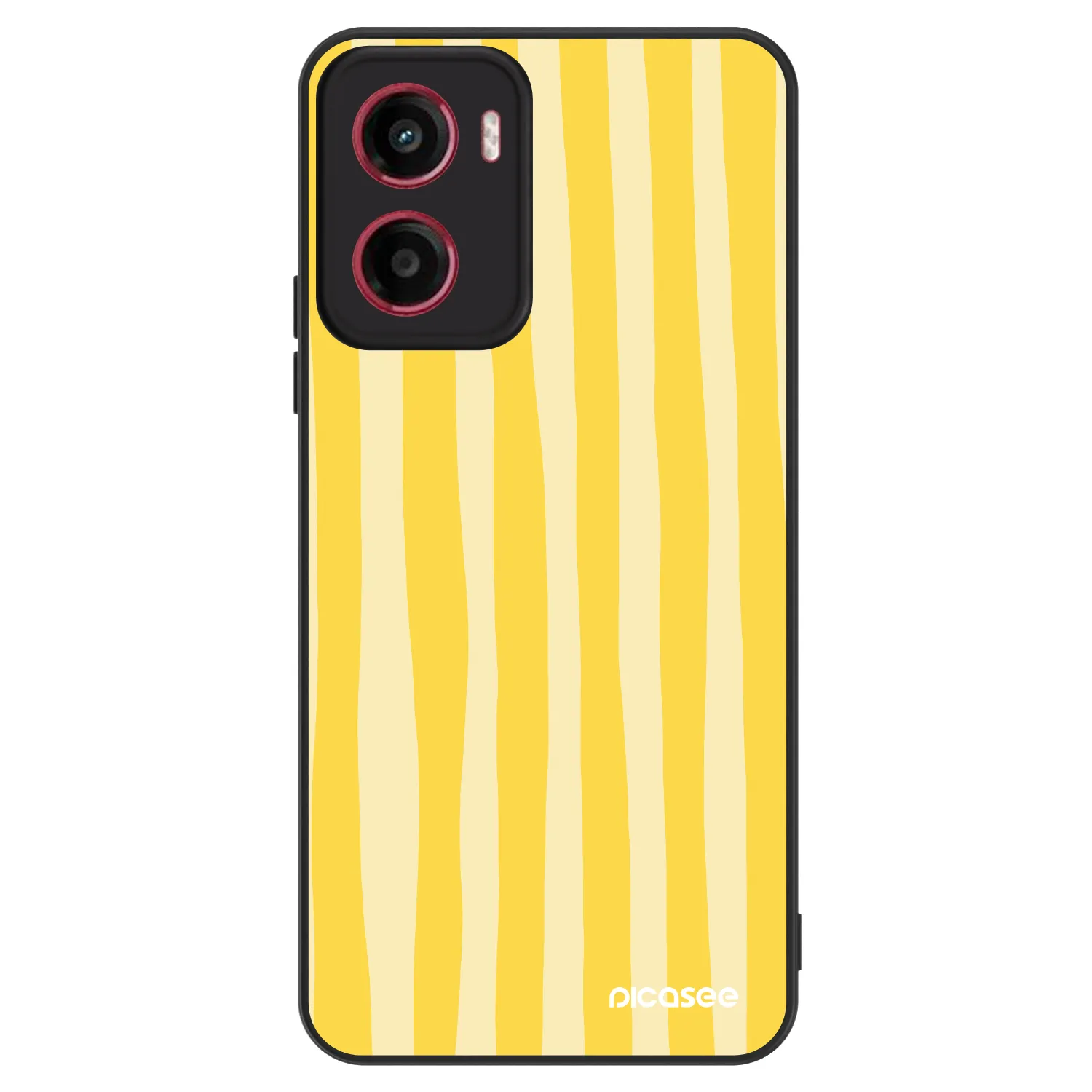 Picasee ULTIMATE CASE pro Motorola Moto G05 - Lines lemon