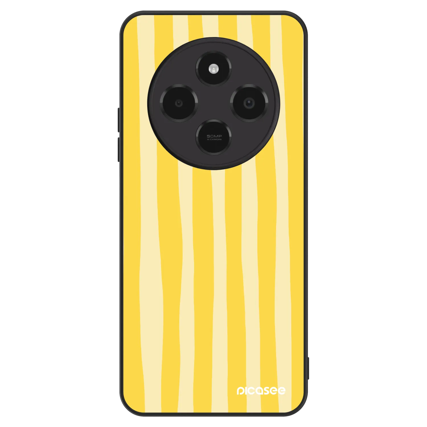 Picasee ULTIMATE CASE pro Xiaomi Poco C75 - Lines lemon