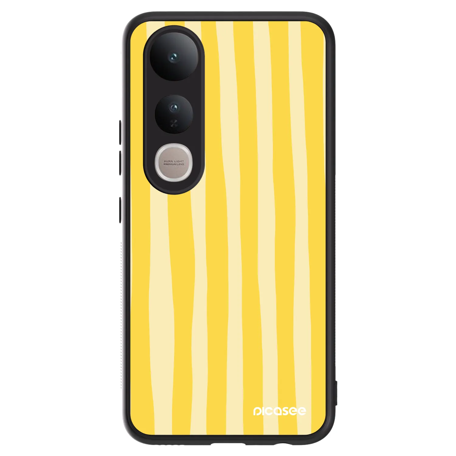 Picasee ULTIMATE CASE pro Vivo V50 Lite 5G - Lines lemon