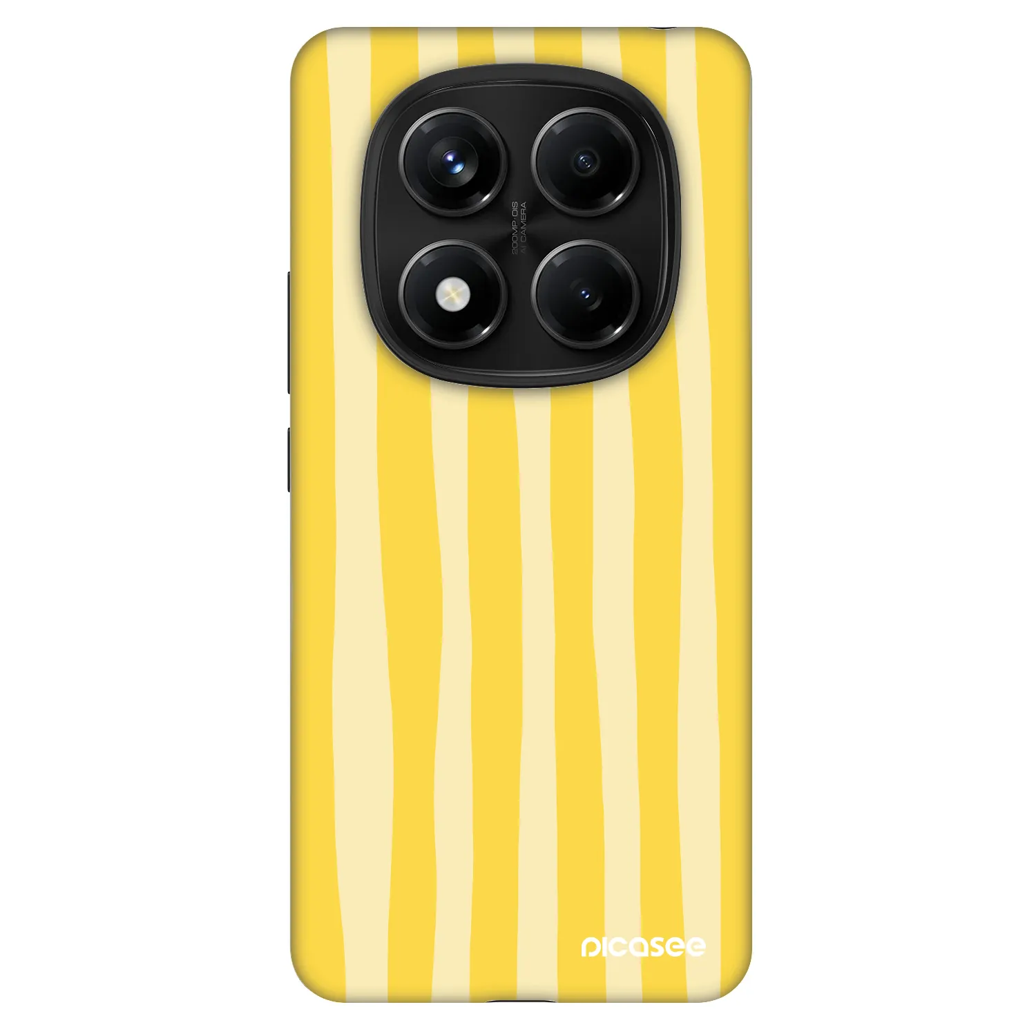 Picasee Fashion Case pro Xiaomi Redmi Note 14 Pro 5G - Lines lemon