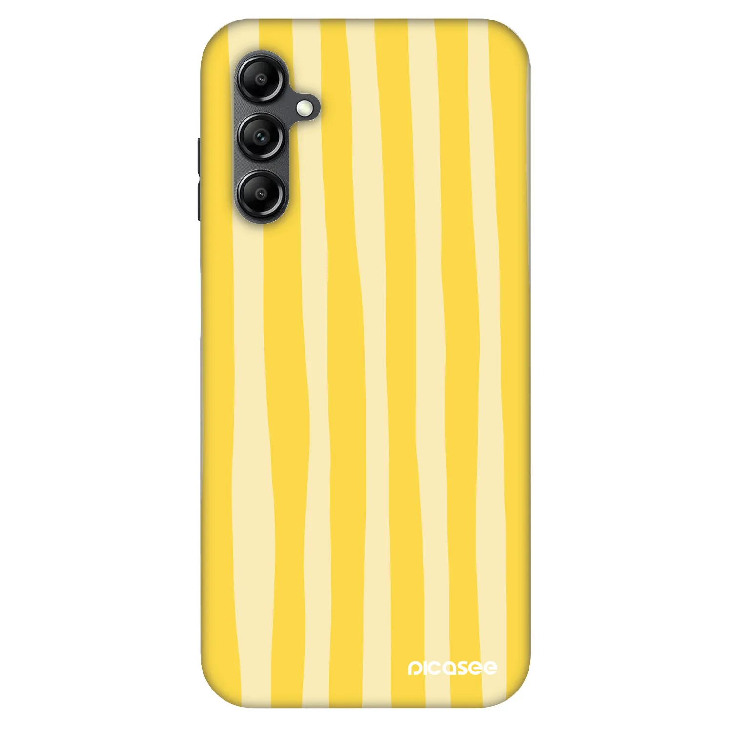 Picasee Fashion Case pro Samsung Galaxy A14 5G A146P - Lines lemon