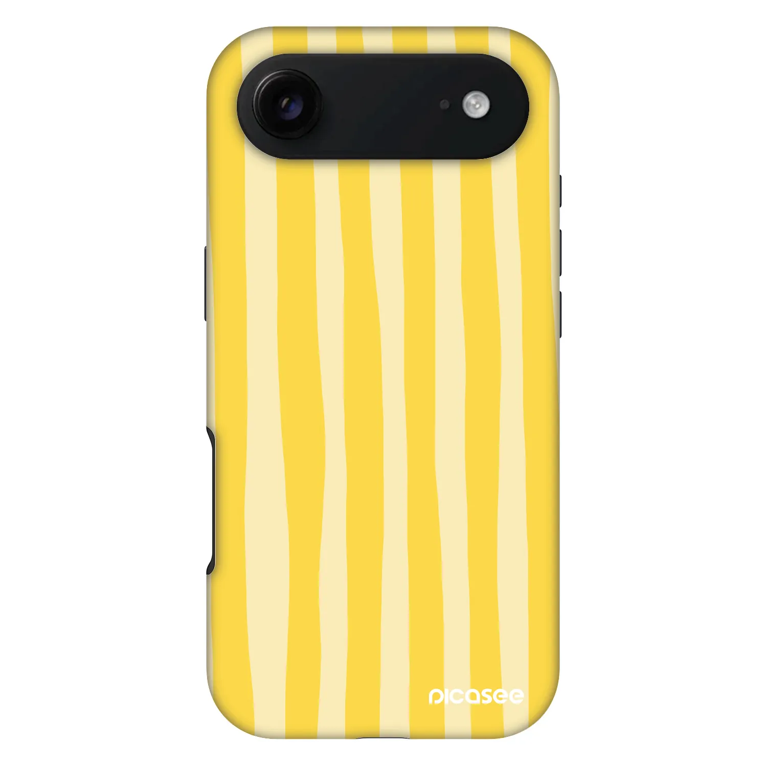 Picasee Fashion Case MagSafe Apple iPhone Air - Lines lemon