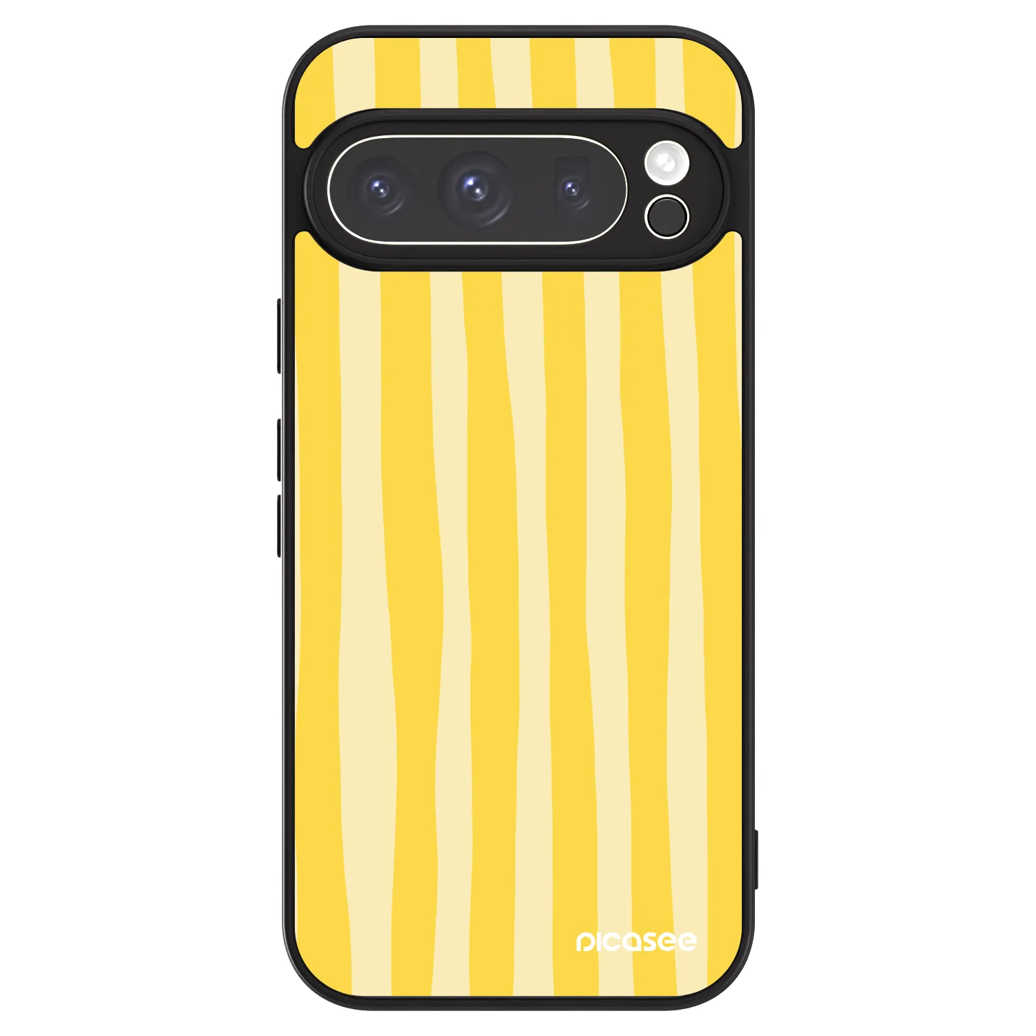 Picasee ULTIMATE CASE pro Google Pixel 9 Pro XL - Lines lemon