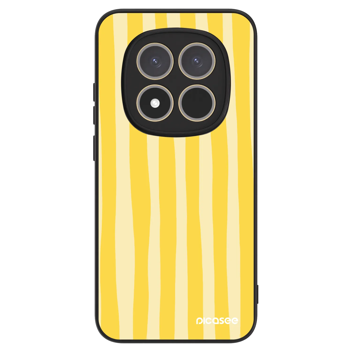 Picasee ULTIMATE CASE pro Xiaomi Redmi Note 15 Pro 4G - Lines lemon