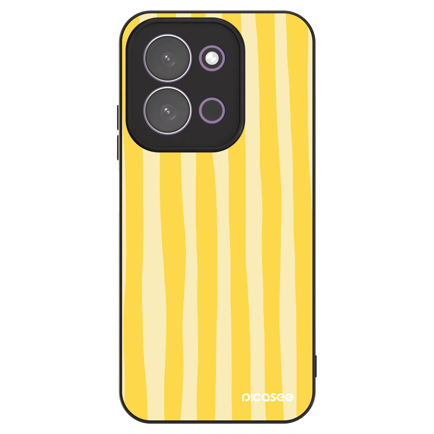Picasee ULTIMATE CASE pro Xiaomi Redmi 15C 5G - Lines lemon