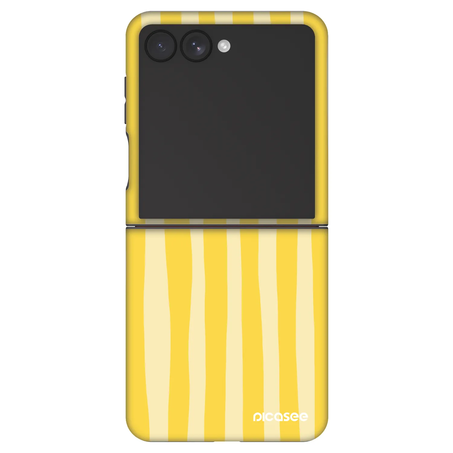 Picasee Fashion Case pro Samsung Galaxy Z Flip7 5G - Lines lemon