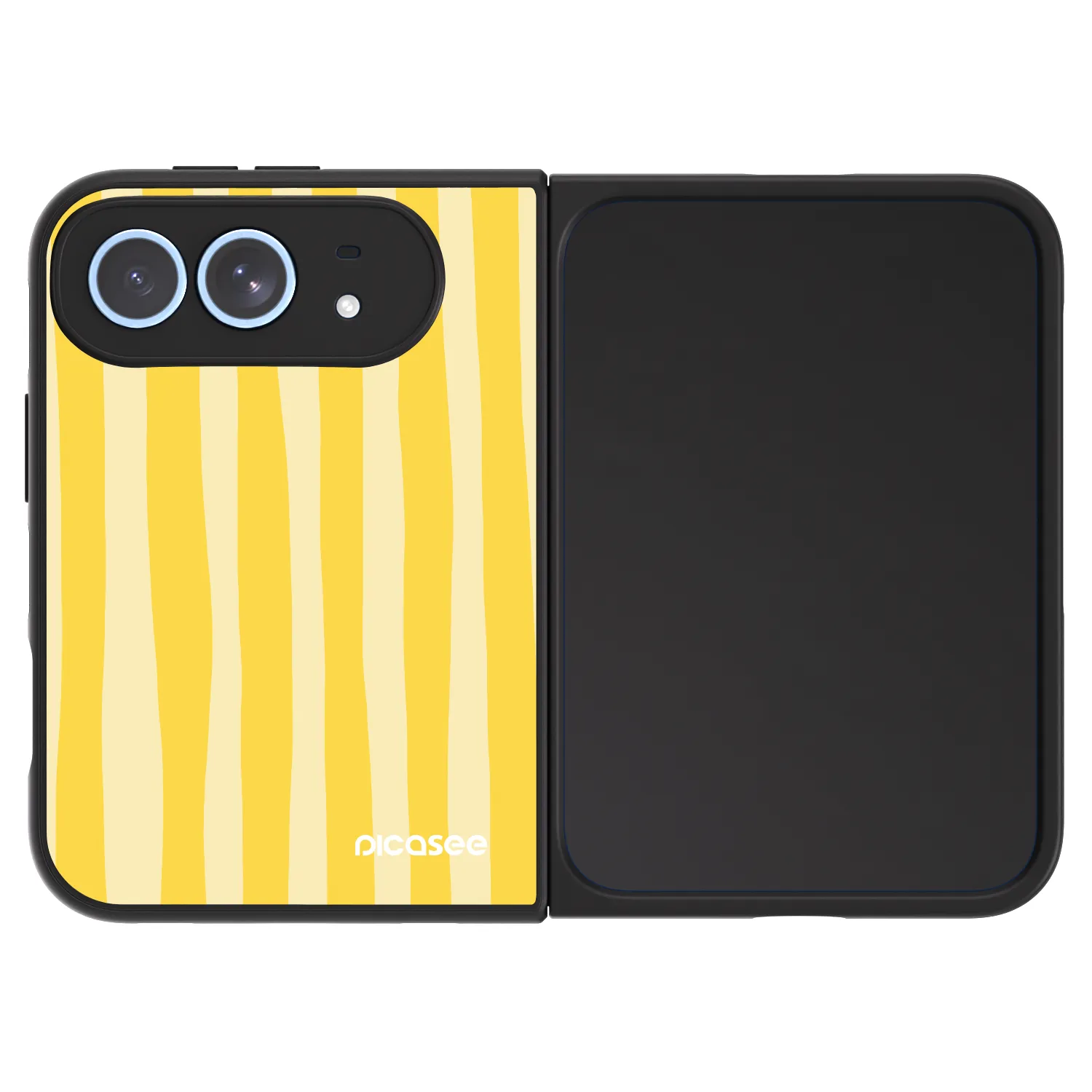 Picasee ULTIMATE CASE pro Apple iPhone Duo - Lines lemon