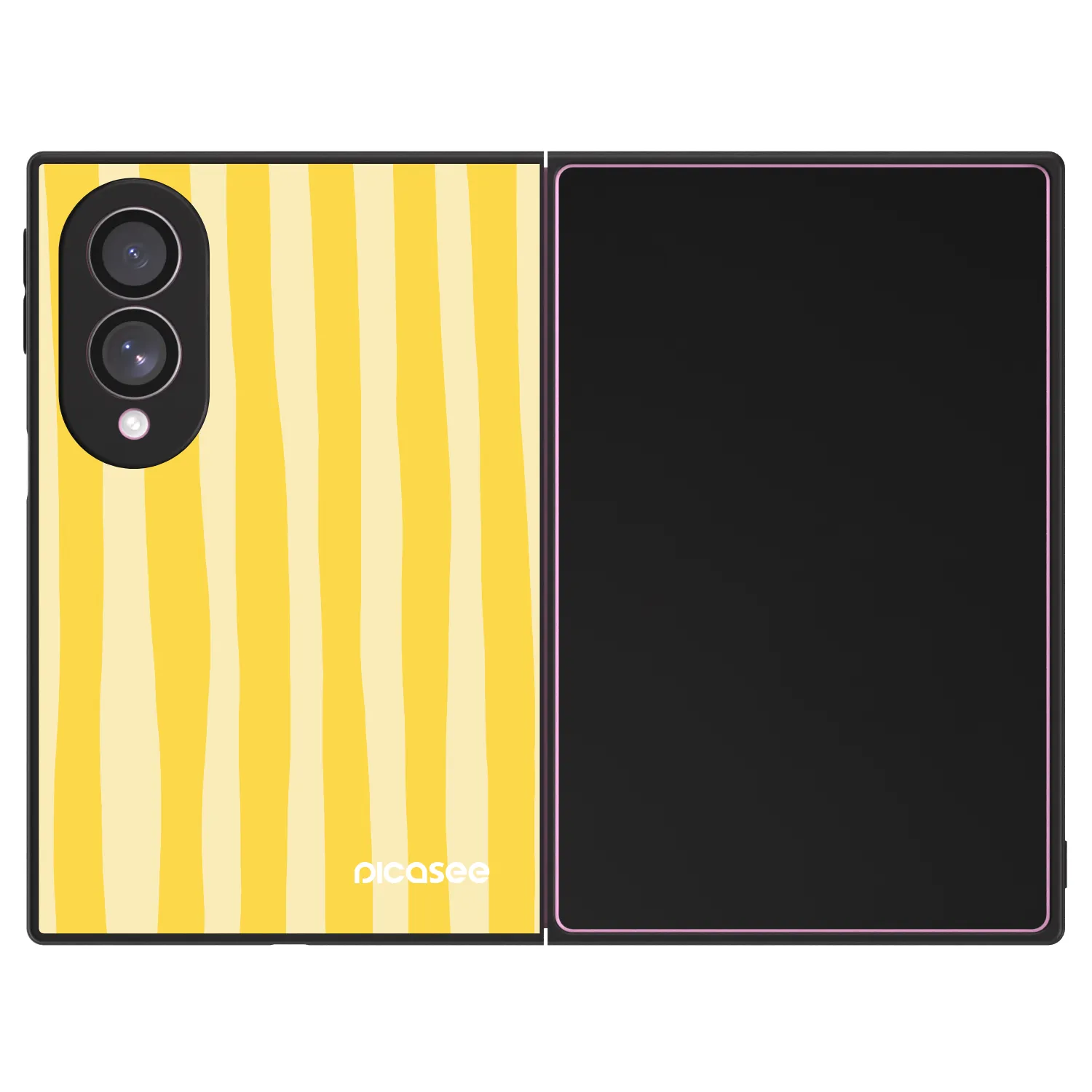 Picasee ULTIMATE CASE pro Samsung Galaxy Z Fold8 5G - Lines lemon