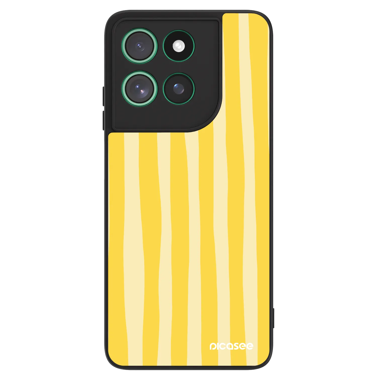 Picasee ULTIMATE CASE pro Motorola Moto G57 Power - Lines lemon