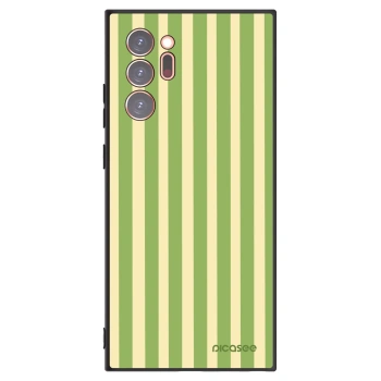 Picasee silikonový černý obal pro Samsung Galaxy Note 20 Ultra - Lines Matcha