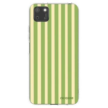 Picasee silikonový průhledný obal pro Huawei Y5P - Lines Matcha