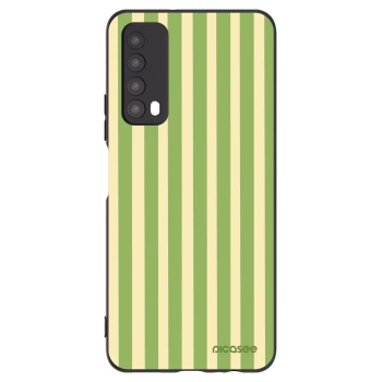 Picasee silikonový černý obal pro Huawei P Smart 2021 - Lines Matcha