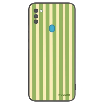 Obal pro Samsung Galaxy M11 - Lines Matcha