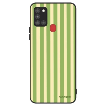 Obal pro Samsung Galaxy A21s - Lines Matcha