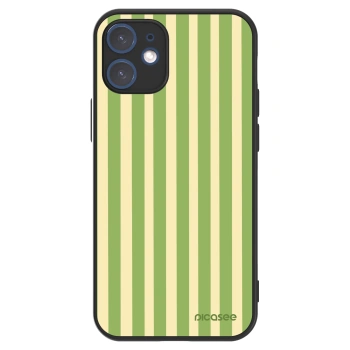 Picasee ULTIMATE CASE pro Apple iPhone 12 mini - Lines Matcha