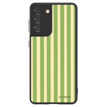 Picasee ULTIMATE CASE pro Samsung Galaxy S21 5G G991B - Lines Matcha