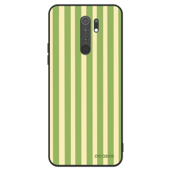 Obal pro Xiaomi Redmi 9 - Lines Matcha