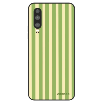 Obal pro Huawei P30 - Lines Matcha