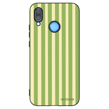 Picasee silikonový černý obal pro Huawei P20 Lite - Lines Matcha