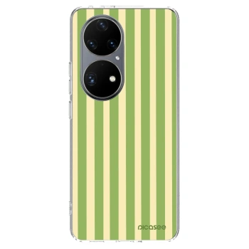 Obal pro Huawei P50 - Lines Matcha