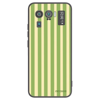 Picasee silikonový černý obal pro Xiaomi Mi 11 Ultra - Lines Matcha