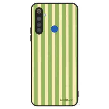 Obal pro Realme 5 - Lines Matcha