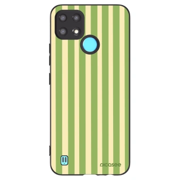 Obal pro Realme C21 - Lines Matcha