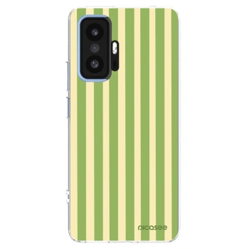 Picasee silikonový průhledný obal pro Xiaomi 11T Pro - Lines Matcha