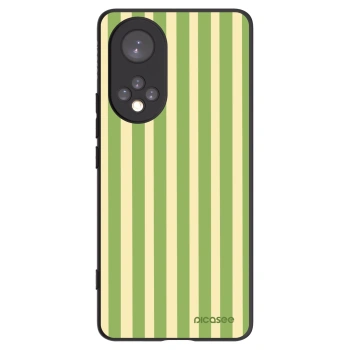 Picasee silikonový černý obal pro Honor 50 5G - Lines Matcha