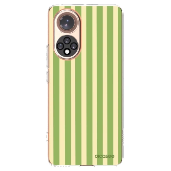 Picasee silikonový průhledný obal pro Honor 50 5G - Lines Matcha