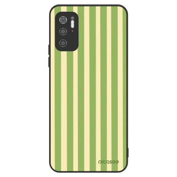 Obal pro Xiaomi Poco M3 Pro 5G - Lines Matcha